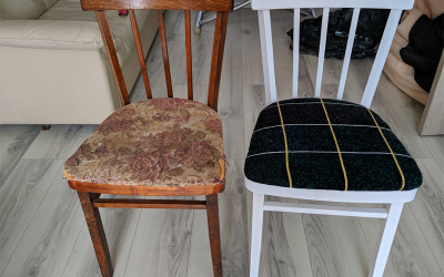5 креативных способов покрасить старый стул